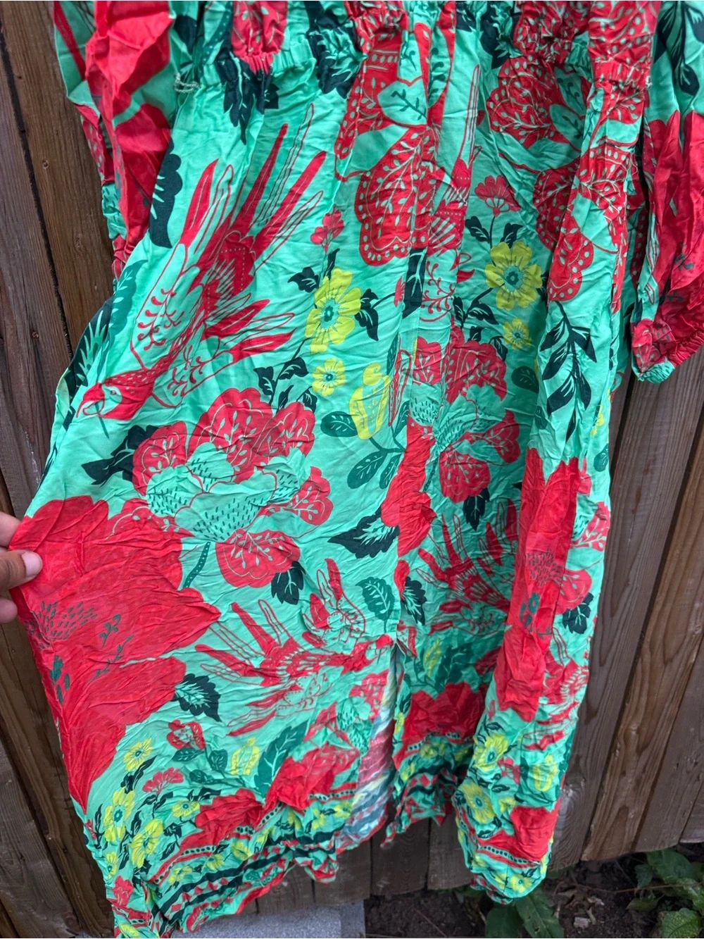 FARM Rio poppy print Maxi Dress NWT - Picture 7 of 14
